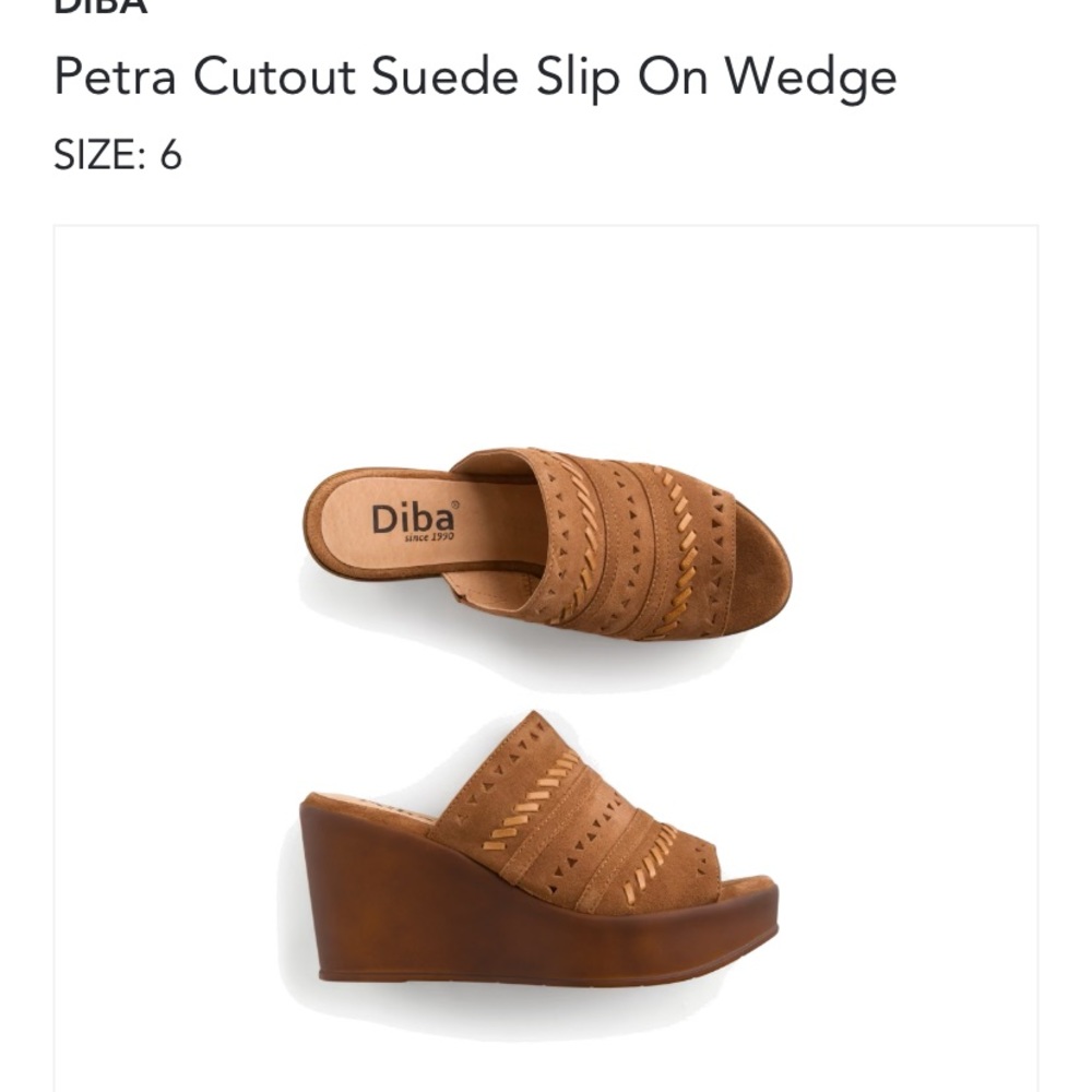 New DIBA wedges size 6